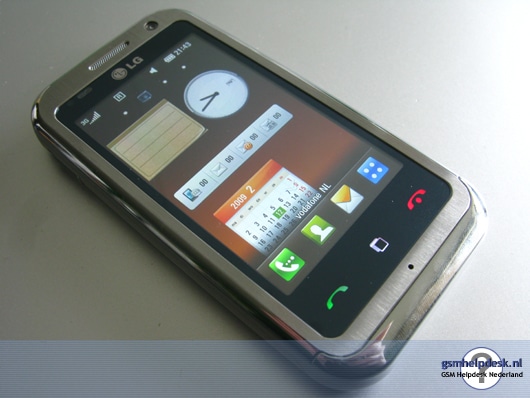 LG KM900 Interface Widgets