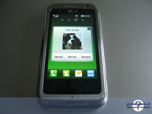 LG KM900 Contact