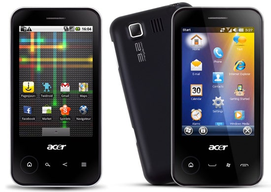 acer newtouch P400 betouch E400
