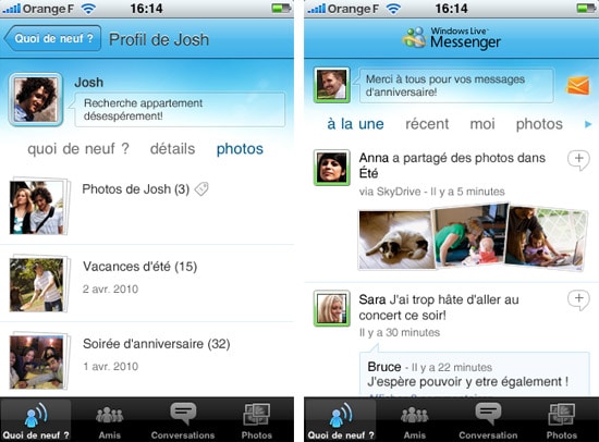 windows live messenger iphone