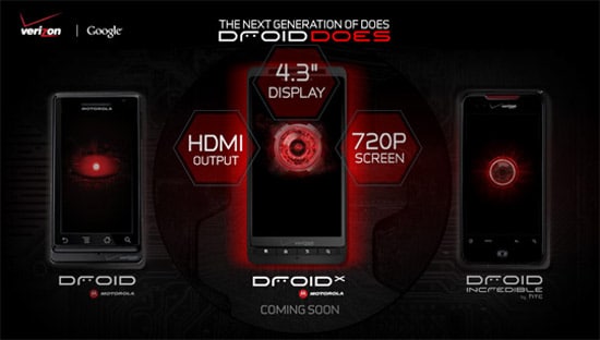 motorola droid x