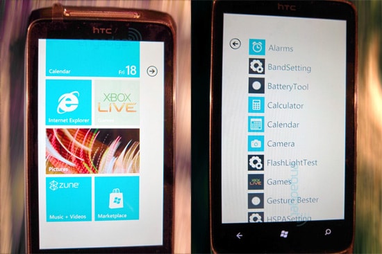 htc windows phone 7