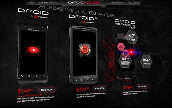 motorola droid x