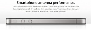 smartphone apple iphone 4 antenne