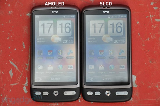 amoled vs s-lcd