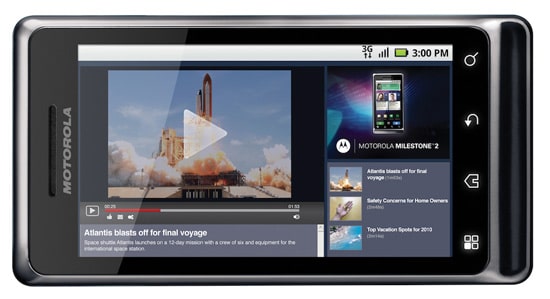 motorola milestone 2