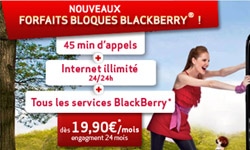 forfaits bloque blackberry