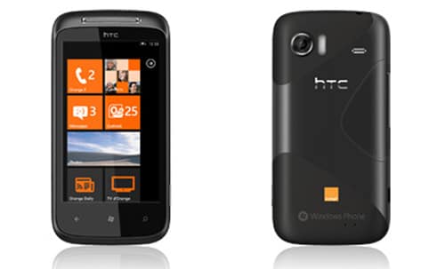 htc 7 mozart orange