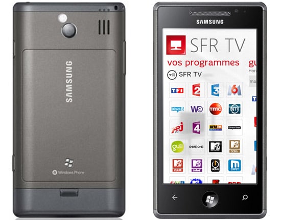 samsung omnia 7 sfr