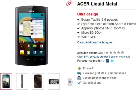 acer liquid metal sfr