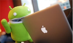 android eat apple