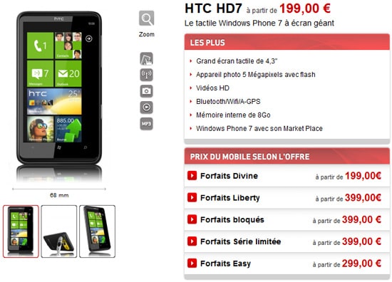 htc hd7 virgin mobile