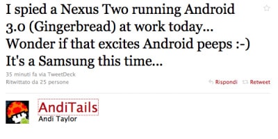 twitter google nexus two