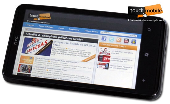 htc hd7 internet explorer