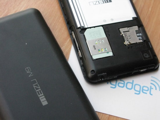 meizu m9 sim microsd