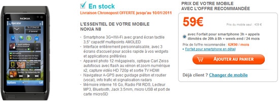 nokia n8 bouygues telecom