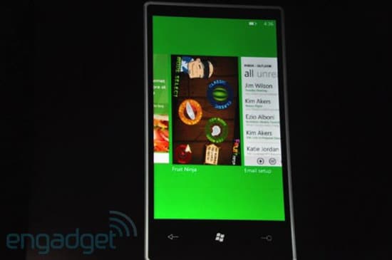 windows phone 7 multitache