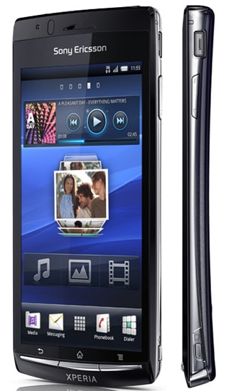 xperia arc de face et de profil