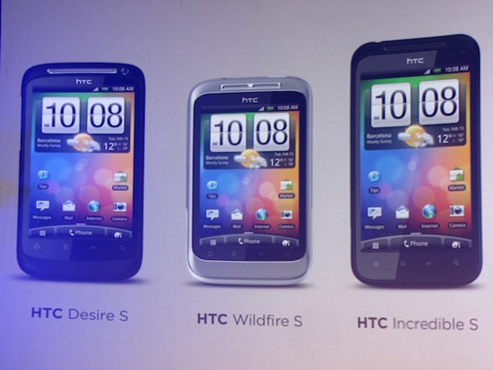 htc desire s wildfire s incredible s