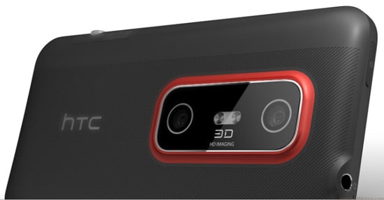 htc evo 3d camera