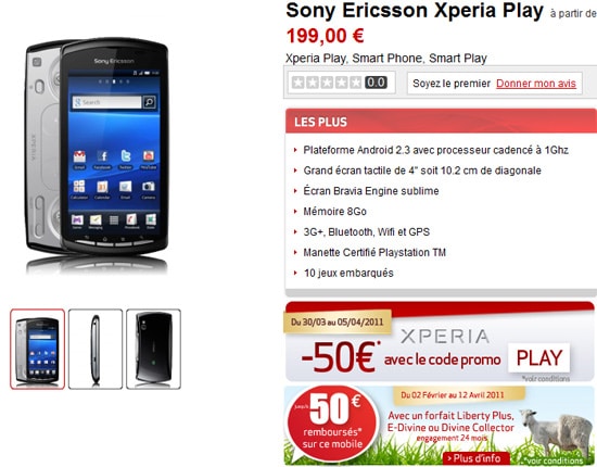 sony ericsson xperia play virgin mobile