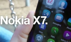 nokia x7 interface