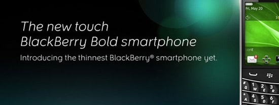 blackberry bold touch