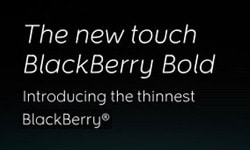 blackberry bold touch