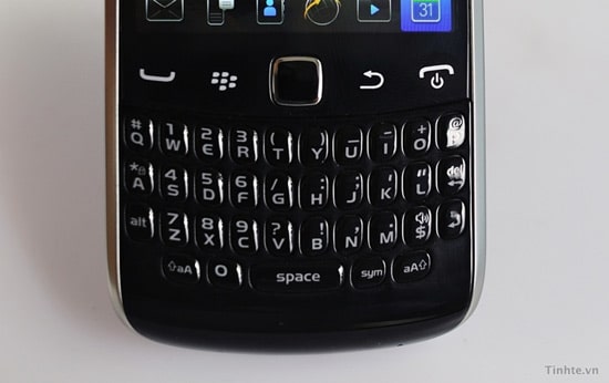 blackberry curve 9370 clavier