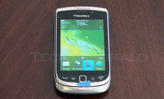 blackberry torch 2 front