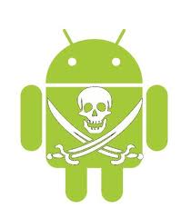 android et logo pirate