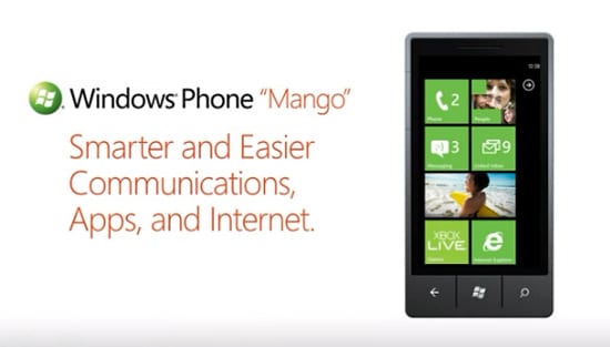 windows phone mango