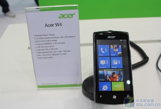 acer w4