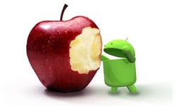 android domine apple