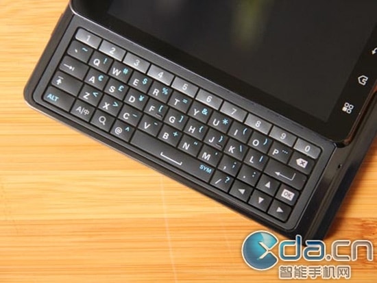 motorola droid 3 clavier