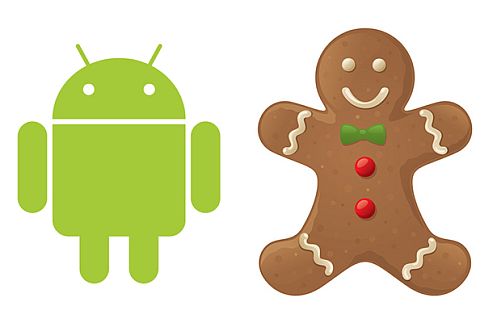 mascotte android avec gingerbread