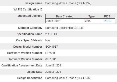 samusng sgh i937 windows phone 7