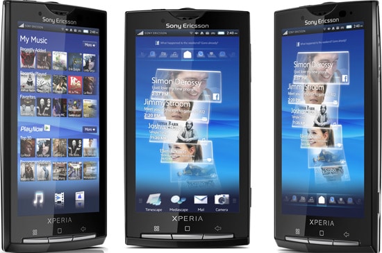 sony ericsson xperia x10