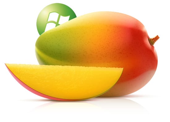 mangue + logo microsoft