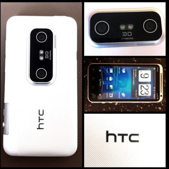 htc evo 3d blanc