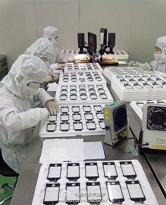 iphone 5 chaine production