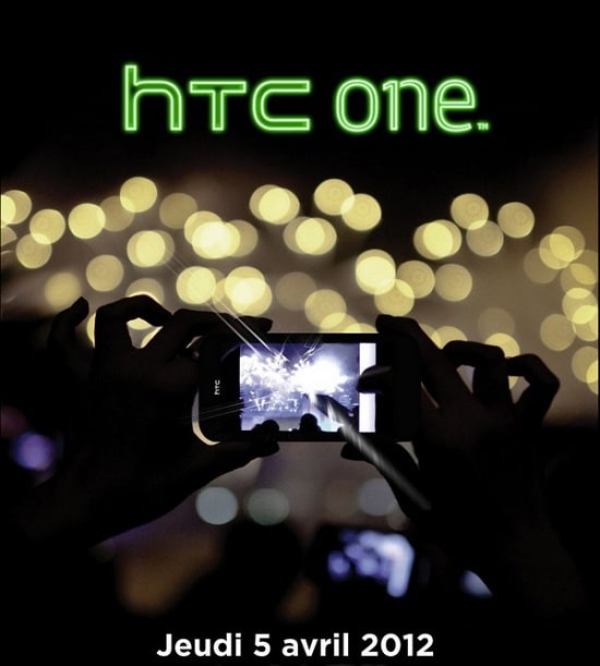 Flyer Soirée de lancement gamme HTC One