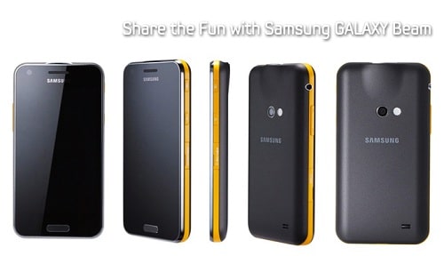 Samsung-Galaxy-Beam plusieurs vues