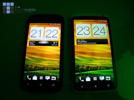 Comparatif HTS One S HTC One X