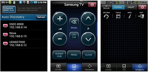 samsung remote android