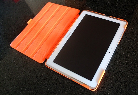 housse noreve orange galaxy tab 2