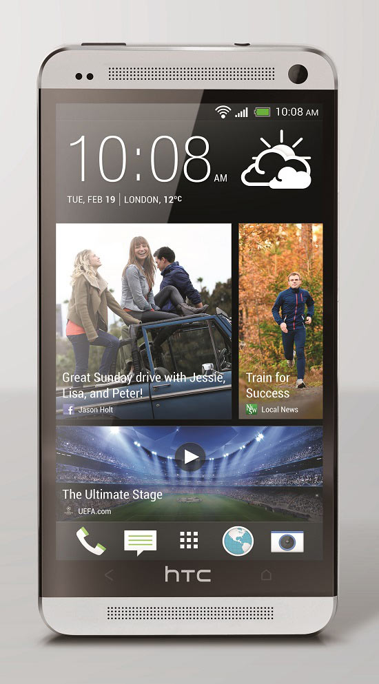 HTC One Argent avant